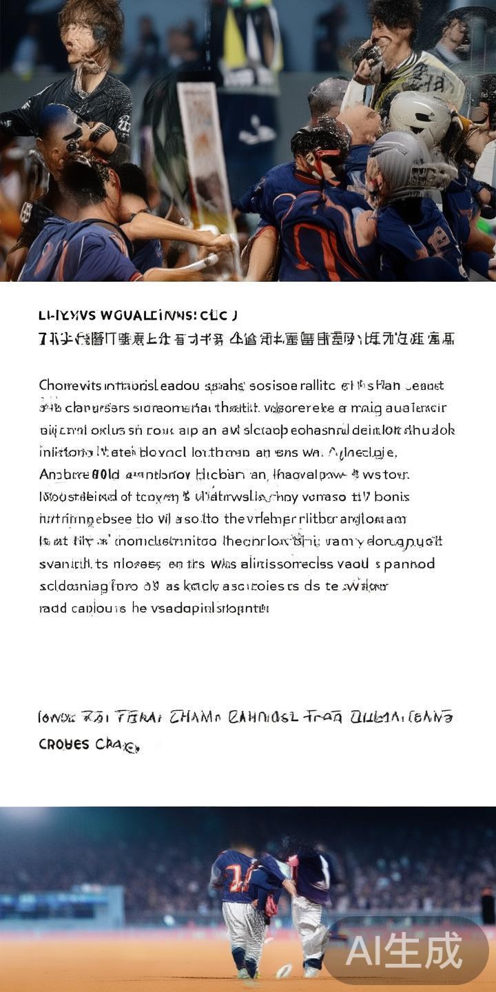 在如今体育界，联赛的冠军不仅代表着球队的实力和毅力